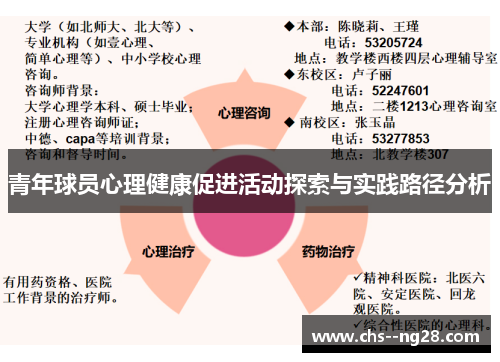 青年球员心理健康促进活动探索与实践路径分析